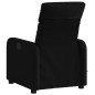 vidaXL Sillón reclinable de masaje de tela negro vidaXL Sillón reclinable de masaje de tela negro