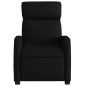 vidaXL Sillón reclinable de masaje de tela negro vidaXL Sillón reclinable de masaje de tela negro