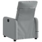 vidaXL Sillón reclinable de masaje de tela gris claro vidaXL Sillón reclinable de masaje de tela gris claro