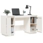 vidaXL Escritorio madera maciza de pino blanco 140x50x75 cm vidaXL Escritorio madera maciza de pino blanco 140x50x75 cm