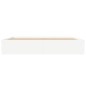 vidaXL Estructura de cama blanca 200x200 cm vidaXL Estructura de cama blanca 200x200 cm