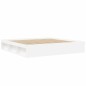 vidaXL Estructura de cama blanca 200x200 cm vidaXL Estructura de cama blanca 200x200 cm