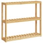 vidaXL Estantería de pared para baño de 3 niveles bambú 60x15x54 cm vidaXL Estantería de pared para baño de 3 niveles bambú 60x15x54 cm