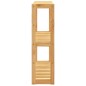 vidaXL Estantería de pared para baño de 3 niveles bambú 60x15x54 cm vidaXL Estantería de pared para baño de 3 niveles bambú 60x15x54 cm