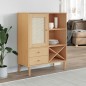vidaXL Aparador alto SENJA aspecto de ratán madera marrón 90x40x112 cm vidaXL Aparador alto SENJA aspecto de ratán madera marrón 90x40x112 cm
