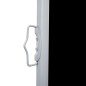 vidaXL Toldo lateral retráctil negro 140x1200 cm