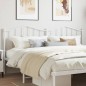 vidaXL Cabecero de metal blanco 193 cm vidaXL Cabecero de metal blanco 193 cm