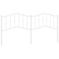 vidaXL Cabecero de metal blanco 193 cm vidaXL Cabecero de metal blanco 193 cm