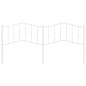 vidaXL Cabecero de metal blanco 193 cm vidaXL Cabecero de metal blanco 193 cm