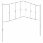 vidaXL Cabecero de metal blanco 107 cm vidaXL Cabecero de metal blanco 107 cm