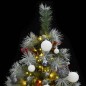 vidaXL Árbol de Navidad artificial con bisagras 300 LED y bolas 210 cm vidaXL Árbol de Navidad artificial con bisagras 300 LED y bolas 210 cm