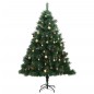 vidaXL Árbol de Navidad artificial con bisagras 150 LED y bolas 150 cm vidaXL Árbol de Navidad artificial con bisagras 150 LED y bolas 150 cm