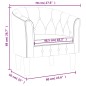 vidaXL Sillón cuero sintético negro vidaXL Sillón cuero sintético negro