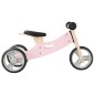 vidaXL Bicicleta de equilibrio para niños 2 en 1 rosa vidaXL Bicicleta de equilibrio para niños 2 en 1 rosa