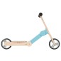 vidaXL Patinete de niños 2 en 1 azul claro vidaXL Patinete de niños 2 en 1 azul claro