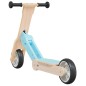 vidaXL Patinete de niños 2 en 1 azul claro vidaXL Patinete de niños 2 en 1 azul claro