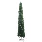 vidaXL Árbol de Navidad estrecho con 300 LED y bolas 300 cm