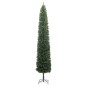vidaXL Árbol de Navidad estrecho con 300 LED y bolas 300 cm