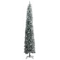 vidaXL Árbol de Navidad estrecho con 300 LED y bolas y nieve 300 cm vidaXL Árbol de Navidad estrecho con 300 LED y bolas y nieve 300 cm