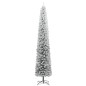 vidaXL Árbol de Navidad estrecho con 300 LED y bolas y nieve 300 cm vidaXL Árbol de Navidad estrecho con 300 LED y bolas y nieve 300 cm