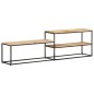 vidaXL Mueble para TV de madera maciza de mango rugosa 180x30x50 cm vidaXL Mueble para TV de madera maciza de mango rugosa 180x30x50 cm