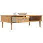 vidaXL Mesa de centro SENJA aspecto ratán madera marrón 100x55x33 cm vidaXL Mesa de centro SENJA aspecto ratán madera marrón 100x55x33 cm