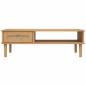 vidaXL Mesa de centro SENJA aspecto ratán madera marrón 100x55x33 cm vidaXL Mesa de centro SENJA aspecto ratán madera marrón 100x55x33 cm