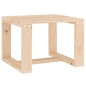 vidaXL Mesa auxiliar de jardín madera maciza de pino 40x38x28,5 cm vidaXL Mesa auxiliar de jardín madera maciza de pino 40x38x28,5 cm