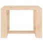 vidaXL Mesa auxiliar de jardín madera maciza de pino 40x38x28,5 cm vidaXL Mesa auxiliar de jardín madera maciza de pino 40x38x28,5 cm