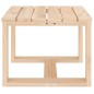 vidaXL Mesa auxiliar de jardín madera maciza de pino 40x38x28,5 cm vidaXL Mesa auxiliar de jardín madera maciza de pino 40x38x28,5 cm