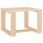 vidaXL Mesa auxiliar de jardín madera maciza de pino 40x38x28,5 cm vidaXL Mesa auxiliar de jardín madera maciza de pino 40x38x28,5 cm