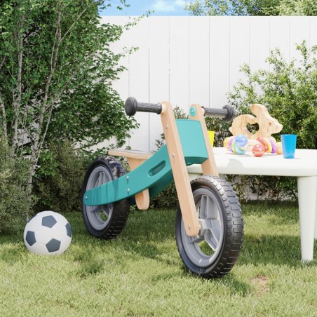 vidaXL Bicicleta sin pedales para niños azul claro