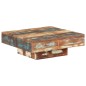 vidaXL Mesa de centro de madera maciza reciclada 80x80x28 cm vidaXL Mesa de centro de madera maciza reciclada 80x80x28 cm
