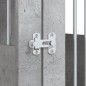 vidaXL Jaula para perros madera ingeniería gris hormigón 55x80x68 cm