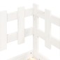 vidaXL Sofá cama madera maciza de pino blanco 90x200 cm vidaXL Sofá cama madera maciza de pino blanco 90x200 cm
