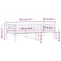 vidaXL Sofá cama madera maciza de pino 90x190 cm vidaXL Sofá cama madera maciza de pino 90x190 cm
