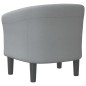 vidaXL Sillón de tela gris claro vidaXL Sillón de tela gris claro
