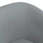 vidaXL Sillón de tela gris claro vidaXL Sillón de tela gris claro