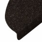 vidaXL Alfombrilla autoadhesiva de escalera 10 uds antracita 56x17x3cm vidaXL Alfombrilla autoadhesiva de escalera 10 uds antracita 56x17x3cm
