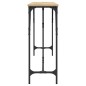 vidaXL Mesa consola madera de ingeniería roble Sonoma 200x29x75 cm vidaXL Mesa consola madera de ingeniería roble Sonoma 200x29x75 cm