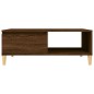 vidaXL Mesa de centro madera de ingeniería roble marrón 90x60x35 cm vidaXL Mesa de centro madera de ingeniería roble marrón 90x60x35 cm