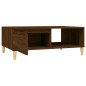 vidaXL Mesa de centro madera de ingeniería roble marrón 90x60x35 cm vidaXL Mesa de centro madera de ingeniería roble marrón 90x60x35 cm