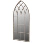 vidaXL Espejo de jardín arco gótico uso interior y exterior 50x115 cm vidaXL Espejo de jardín arco gótico uso interior y exterior 50x115 cm