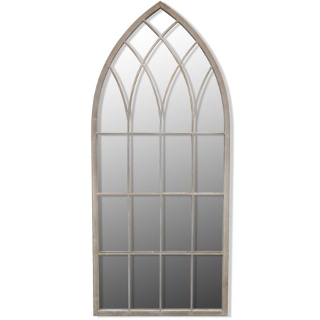 vidaXL Espejo de jardín arco gótico uso interior y exterior 50x115 cm