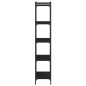vidaXL Librería de 5 estantes madera de ingeniería negro 60x30x154 cm vidaXL Librería de 5 estantes madera de ingeniería negro 60x30x154 cm