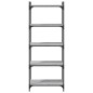 vidaXL Librería 5 estantes madera ingeniería gris Sonoma 60x30x154 cm vidaXL Librería 5 estantes madera ingeniería gris Sonoma 60x30x154 cm