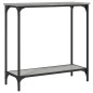 vidaXL Mesa consola madera de ingeniería gris Sonoma 75x30,5x75 cm vidaXL Mesa consola madera de ingeniería gris Sonoma 75x30,5x75 cm