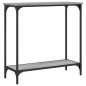 vidaXL Mesa consola madera de ingeniería gris Sonoma 75x30,5x75 cm vidaXL Mesa consola madera de ingeniería gris Sonoma 75x30,5x75 cm