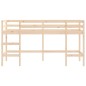 vidaXL Cama alta de niños con escalera madera maciza pino 90x200 cm vidaXL Cama alta de niños con escalera madera maciza pino 90x200 cm