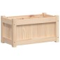 vidaXL Jardineras de exterior 2 unidades madera maciza de pino vidaXL Jardineras de exterior 2 unidades madera maciza de pino